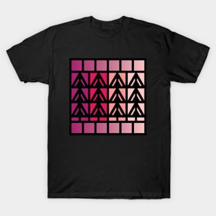 “Dimensional Energy” - V.5 Red - (Geometric Art) (Dimensions) - Doc Labs T-Shirt